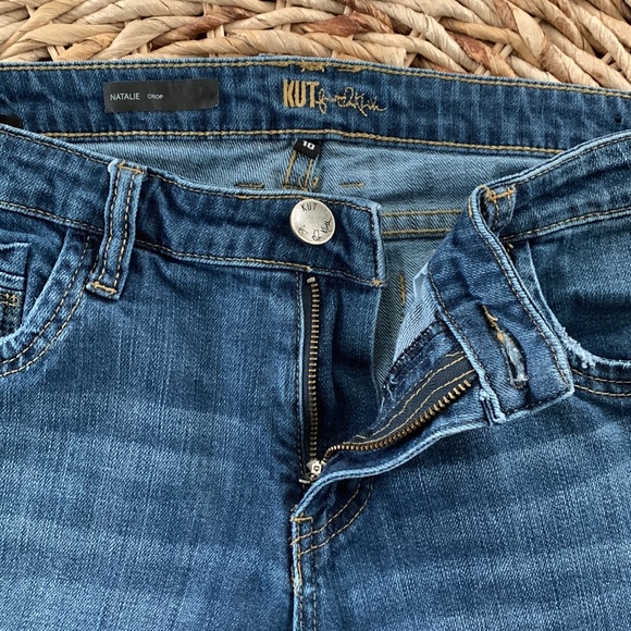 Kut from the Kloth Natalie Crop sz 10 - Picture 7 of 13